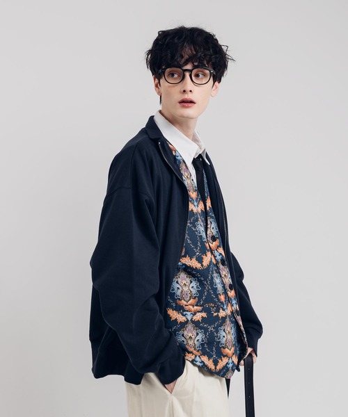 MUHET(ミュエータ)の「ジャガードクロスベスト(ベスト・レディース・ブルー系その他/ベージュ・X-LARGE/MEDIUM)」の2枚目の写真