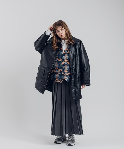 セール】ジャガードクロスベスト（ベスト）｜MUHET（ミュエータ）の