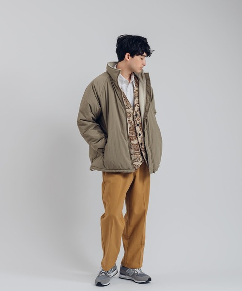 MUHET(ミュエータ)の「ジャガードクロスベスト(ベスト・レディース・ブルー系その他/ベージュ・X-LARGE/MEDIUM)」の3枚目の写真