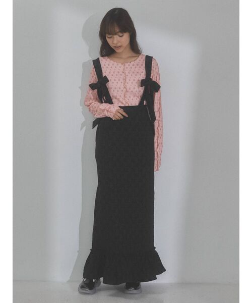 merry jenny（メリージェニー）の「petit flower tops（Tシャツ/カットソー・レディース・アイボリー/ブルー/ピンク・FREE）」の13枚目の写真