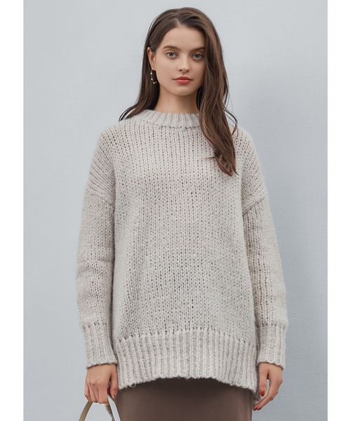 STYLE DELI（スタイルデリ）の「点在プチ淡水パールフープピアス（ピアス（両耳用）・レディース・ゴールド・FREE）」の2枚目の写真