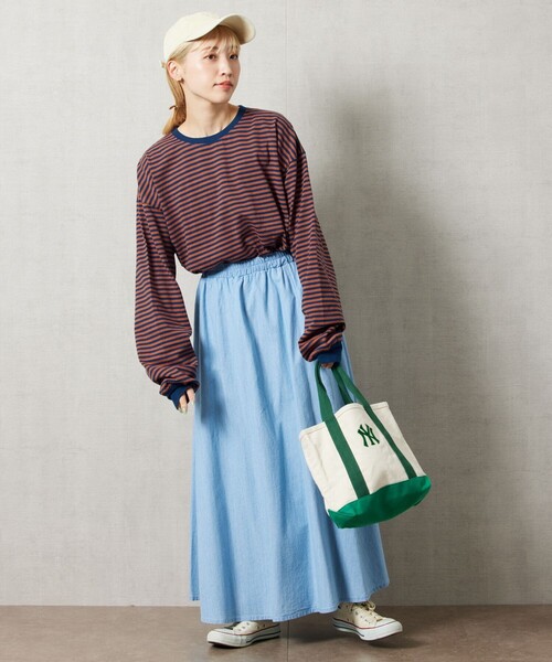 todayful シャンブレーギャザースカート　ameri TODAYFUL(トゥデイフル) / Life's online store（ライフズ
