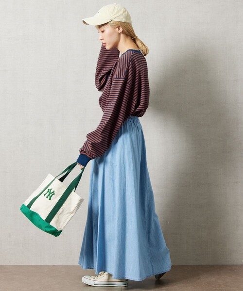todayful シャンブレーギャザースカート　ameri TODAYFUL(トゥデイフル) / Life's online store（ライフズ