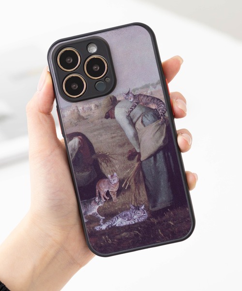 Jubilee（ジュビリー）の「名画にまぎれる猫 アソート iPhone TPUシリコンエッジ スマホケース カバー 【12/12mini/12pro/13/13mini/13pro/SE/14/14pro/14plus/14promax/15/15pro/16対応】（スマホケース/カバー・レディース・その他1/その他13/その他12/その他11/その他10/その他9/その他8/その他7/その他6/その他5/その他4/その他3/その他2/その他14/その他15/その他16/その他19/その他20/その他21/その他17/その他18・E/F/G/H/I/D/J/C/A/B/iPhone 15/iPhone 15 Pro/iPhone 16）」の4枚目の写真