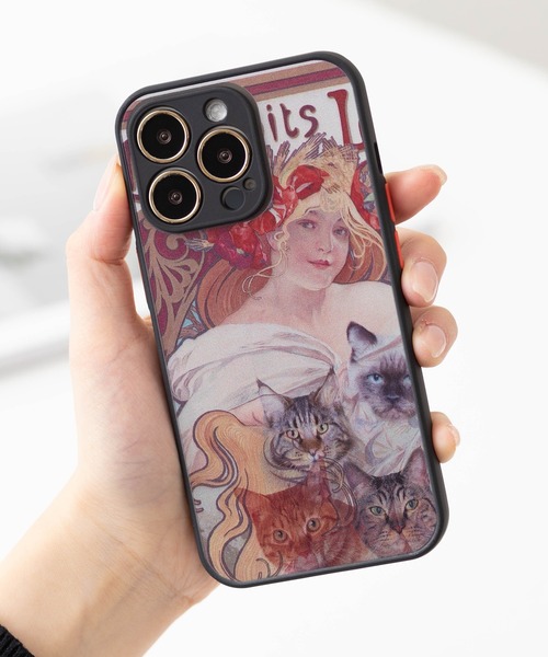 Jubilee（ジュビリー）の「名画にまぎれる猫 アソート iPhone TPUシリコンエッジ スマホケース カバー 【12/12mini/12pro/13/13mini/13pro/SE/14/14pro/14plus/14promax/15/15pro/16対応】（スマホケース/カバー・レディース・その他1/その他13/その他12/その他11/その他10/その他9/その他8/その他7/その他6/その他5/その他4/その他3/その他2/その他14/その他15/その他16/その他19/その他20/その他21/その他17/その他18・E/F/G/H/I/D/J/C/A/B/iPhone 15/iPhone 15 Pro/iPhone 16）」の7枚目の写真