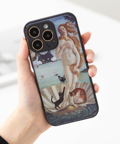 Jubilee（ジュビリー）の「名画にまぎれる猫 アソート iPhone TPUシリコンエッジ スマホケース カバー 【12/12mini/12pro/13/13mini/13pro/SE/14/14pro/14plus/14promax/15/15pro/16対応】（スマホケース/カバー・レディース・その他1/その他13/その他12/その他11/その他10/その他9/その他8/その他7/その他6/その他5/その他4/その他3/その他2/その他14/その他15/その他16/その他19/その他20/その他21/その他17/その他18・E/F/G/H/I/D/J/C/A/B/iPhone 15/iPhone 15 Pro/iPhone 16）」の9枚目の写真