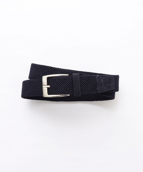 SADDLERS（サドラーズ）の「【Saddler's/サドラーズ】別注イントレチャート35 ゴムメッシュベルト 3.5cm幅（ベルト・メンズ・ブラウン/ブラック/ネイビー・FREE）」の8枚目の写真