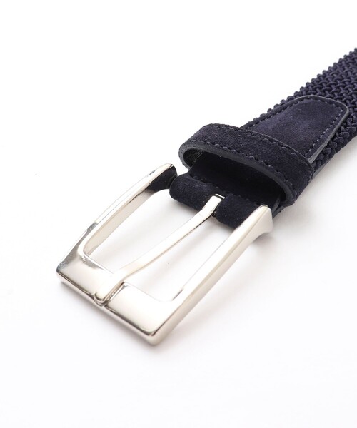 SADDLERS（サドラーズ）の「【Saddler's/サドラーズ】別注イントレチャート35 ゴムメッシュベルト 3.5cm幅（ベルト・メンズ・ブラウン/ブラック/ネイビー・FREE）」の10枚目の写真