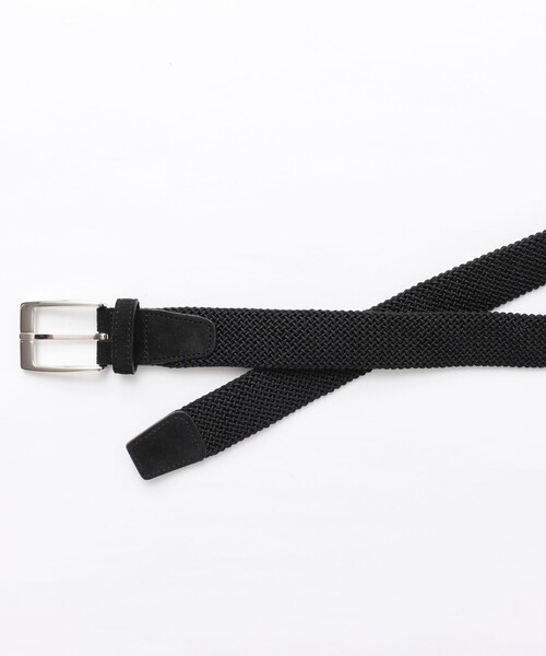 SADDLERS（サドラーズ）の「【Saddler's/サドラーズ】別注イントレチャート35 ゴムメッシュベルト 3.5cm幅（ベルト・メンズ・ブラウン/ブラック/ネイビー・FREE）」の7枚目の写真