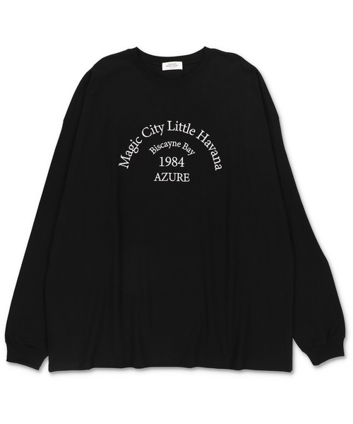 SPINNS（スピンズ）の「ハートバックプリント ロングスリーブTシャツ（Tシャツ/カットソー・レディース・オフホワイト/ブラック/オートミール/ピンク・ONESIZE）」の7枚目の写真
