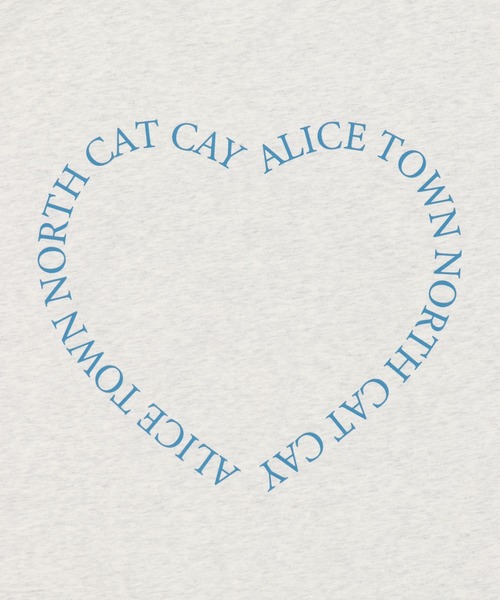 SPINNS（スピンズ）の「ハートバックプリント ロングスリーブTシャツ（Tシャツ/カットソー・レディース・オフホワイト/ブラック/オートミール/ピンク・ONESIZE）」の14枚目の写真