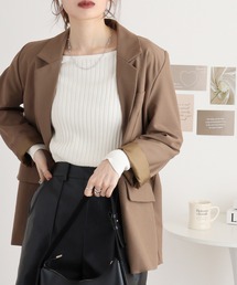 atONE（アットワン）の「atONE リブニットボートネックセーター（ニット/セーター）」