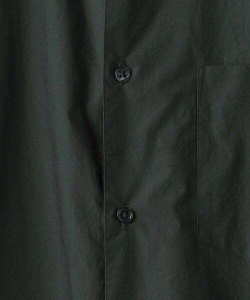 BEAUTY&YOUTH UNITED ARROWS(ビューティーアンドユースユナイテッドアローズ)の「コットン タイプライター ワイド ヘム レギュラーフィット シャツ(シャツ/ブラウス・メンズ・ダークグリーン/オフホワイト/コバルトブルー・S/M/L/XL)」の15枚目の写真