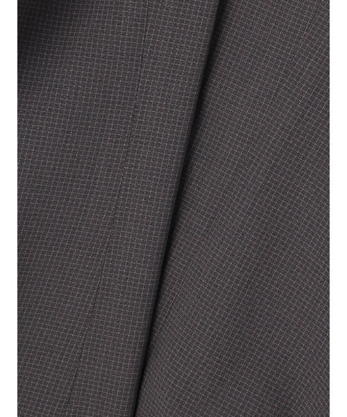 Perfect Suit FActory（パーフェクトスーツファクトリー）の「ミニチェックスーツ　テーパードパンツ　グレー/ネイビー（スーツパンツ・レディース・グレー/ネイビー・11号/13号）」の17枚目の写真