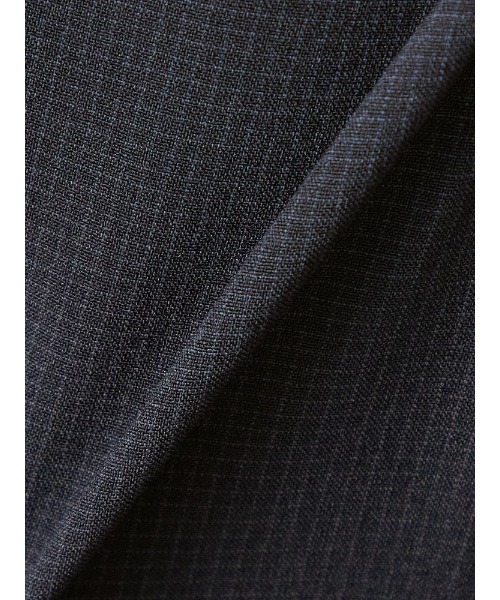 Perfect Suit FActory（パーフェクトスーツファクトリー）の「ミニチェックスーツ　テーパードパンツ　グレー/ネイビー（スーツパンツ・レディース・グレー/ネイビー・11号/13号）」の3枚目の写真