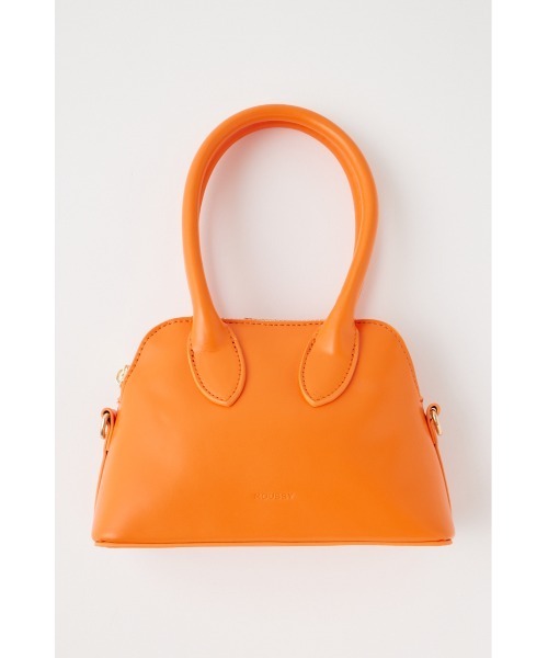MOUSSY(マウジー)の「ROUND COLOR BOSTON バッグ(ボストンバッグ・レディース・オレンジ/ブラック/ダークグリーン・FREE)」の3枚目の写真