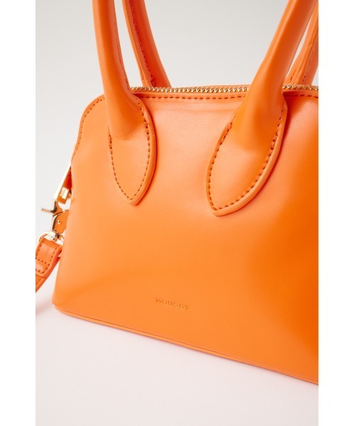 MOUSSY(マウジー)の「ROUND COLOR BOSTON バッグ(ボストンバッグ・レディース・オレンジ/ブラック/ダークグリーン・FREE)」の6枚目の写真