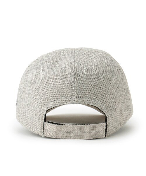 INDIVI（インディヴィ）の「◆【新デザイン/リネン調】刺繍キャップ（キャップ・レディース・ライトグレー/ブラック・00）」の12枚目の写真