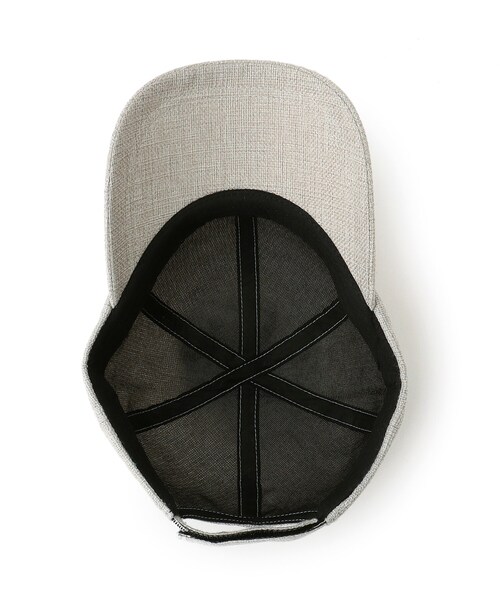 INDIVI（インディヴィ）の「◆【新デザイン/リネン調】刺繍キャップ（キャップ・レディース・ライトグレー/ブラック・00）」の11枚目の写真