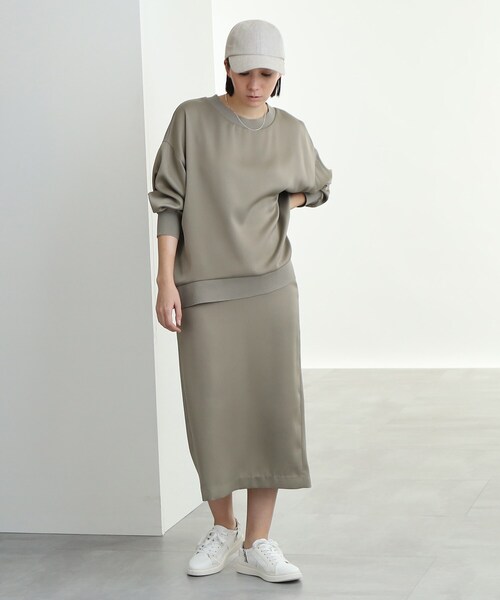 INDIVI（インディヴィ）の「◆【新デザイン/リネン調】刺繍キャップ（キャップ・レディース・ライトグレー/ブラック・00）」の3枚目の写真