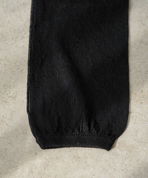 rectangle(レクタングル)の「シアーアームカバー(アームカバー・レディース・ブルー/アイボリー/ブラック・FREE)」の9枚目の写真