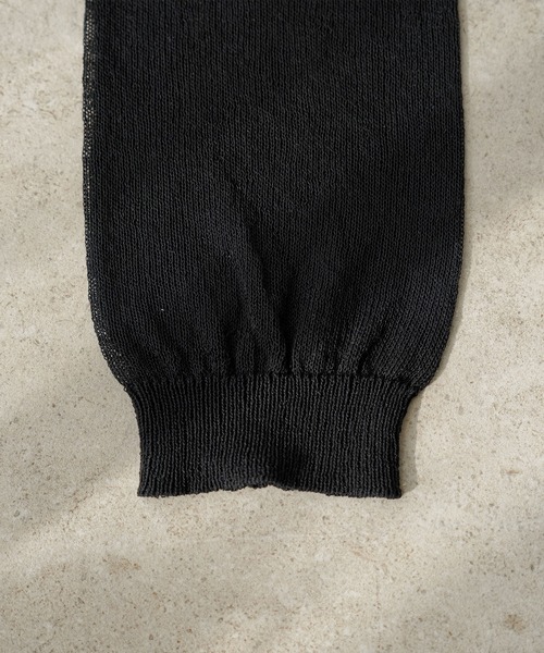 rectangle(レクタングル)の「シアーアームカバー(アームカバー・レディース・ブルー/アイボリー/ブラック・FREE)」の12枚目の写真