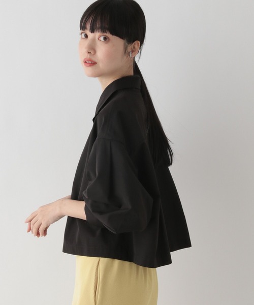 LOWRYS FARM(ローリーズファーム)の「ボリュームスリーブクロップドシャツ 188211(シャツ/ブラウス・レディース・ブラック/ブルー/ホワイト・FREE)」の17枚目の写真