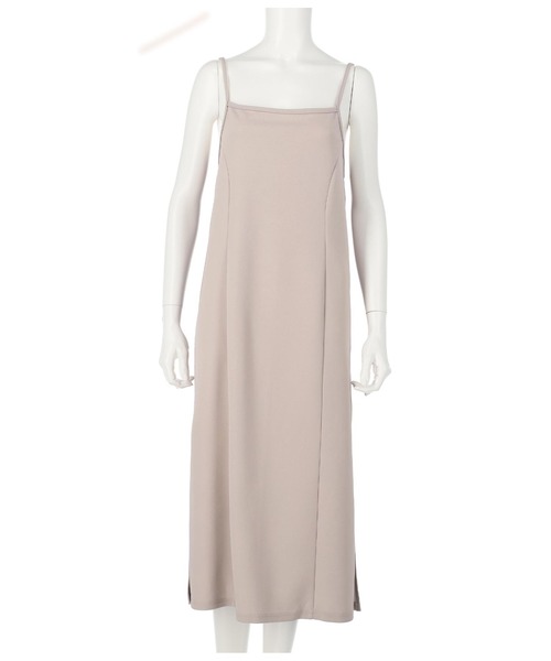 ANAP（アナップ）の「ジョーゼットキャミワンピース（ワンピース・レディース・ブラック/グレイッシュベージュ・FREE）」の17枚目の写真