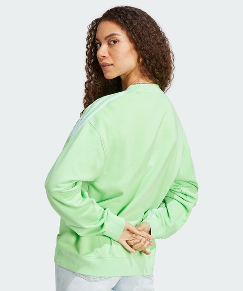 adidas（アディダス）の「オリジナルス スウェット / トレーナー / アディダスオリジナルス adidas Originals（スウェット・レディース・グリーン/パープル/グレー・MEDIUM/SMALL/LARGE/X-LARGE/XX-LARGE/X-SMALL）」の7枚目の写真