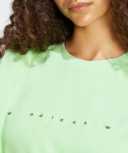 adidas（アディダス）の「オリジナルス スウェット / トレーナー / アディダスオリジナルス adidas Originals（スウェット・レディース・グリーン/パープル/グレー・MEDIUM/SMALL/LARGE/X-LARGE/XX-LARGE/X-SMALL）」の8枚目の写真