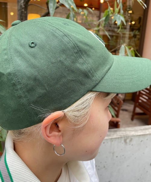 CIAOPANIC（チャオパニック）の「イニシャルワッペンキャップ（キャップ・レディース・レッド/グリーン/ベージュ/ネイビー・FREE）」の18枚目の写真