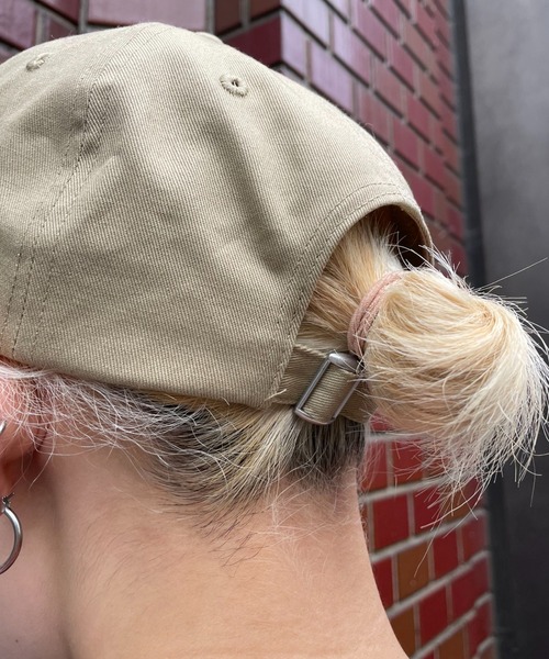 CIAOPANIC（チャオパニック）の「イニシャルワッペンキャップ（キャップ・レディース・レッド/グリーン/ベージュ/ネイビー・FREE）」の11枚目の写真