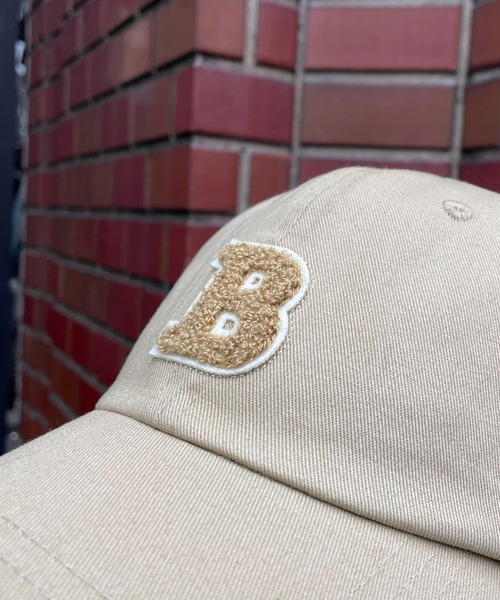 CIAOPANIC（チャオパニック）の「イニシャルワッペンキャップ（キャップ・レディース・レッド/グリーン/ベージュ/ネイビー・FREE）」の10枚目の写真