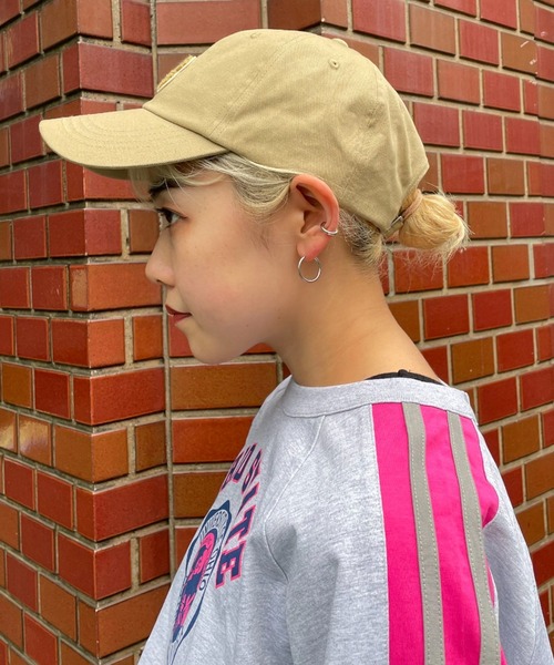 CIAOPANIC（チャオパニック）の「イニシャルワッペンキャップ（キャップ・レディース・レッド/グリーン/ベージュ/ネイビー・FREE）」の8枚目の写真