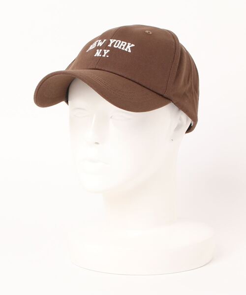 STYLEBLOCK（スタイルブロック）の「ロゴ刺繍キャップ（キャップ・レディース・ホワイト/カーキ/レッド/グリーン/ブラウン系その他/ブラック・FREE）」の3枚目の写真