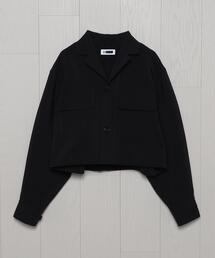H　BEAUTY&YOUTH UNITED ARROWS | ＜H＞TRIPLE CLOTH MILITARY CROPPED JACKET/ジャケット(ミリタリージャケット)