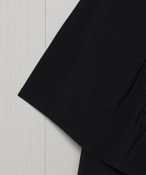 H　BEAUTY&YOUTH UNITED ARROWS（エイチビューティーアンドユースユナイテッドアローズ）の「＜H＞TRIPLE CLOTH MILITARY CROPPED JACKET/ジャケット（ミリタリージャケット・レディース・ブラック/オリーブ・S/M）」の11枚目の写真