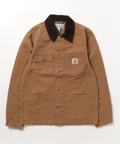 Carhartt WIP(カーハートダブリューアイピー)の「MICHIGAN COAT(カバーオール・メンズ・ロイヤルブルー/ブラウン/ブラック/オフホワイト・LARGE/MEDIUM/SMALL/X-LARGE)」の3枚目の写真