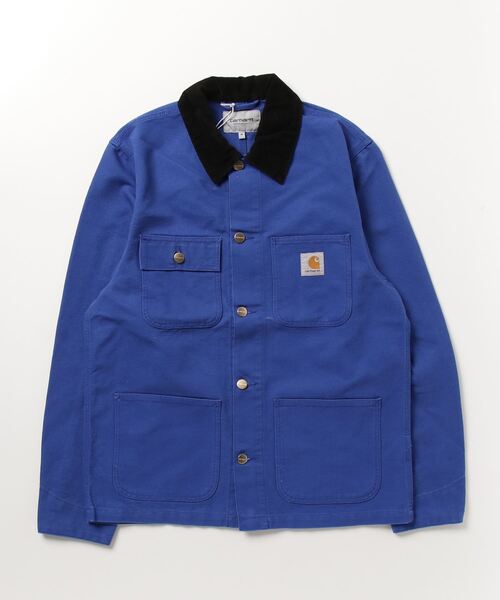 Carhartt WIP(カーハートダブリューアイピー)の「MICHIGAN COAT(カバーオール・メンズ・ロイヤルブルー/ブラウン/ブラック/オフホワイト・LARGE/MEDIUM/SMALL/X-LARGE)」の4枚目の写真