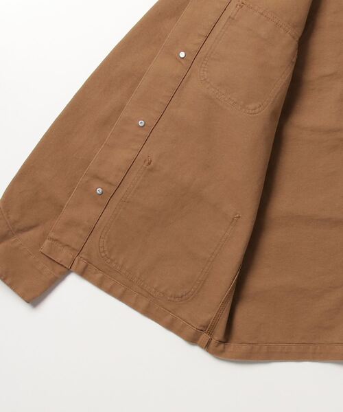 Carhartt WIP(カーハートダブリューアイピー)の「MICHIGAN COAT(カバーオール・メンズ・ロイヤルブルー/ブラウン/ブラック/オフホワイト・LARGE/MEDIUM/SMALL/X-LARGE)」の6枚目の写真