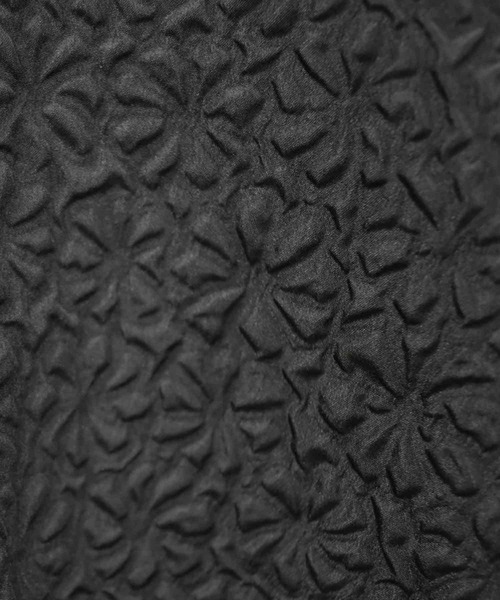 RANAN(ラナン)の「ぽこぽこジャカードキャミブラウス(キャミソール・レディース・アイボリー/ブラック・M/L/LL)」の6枚目の写真