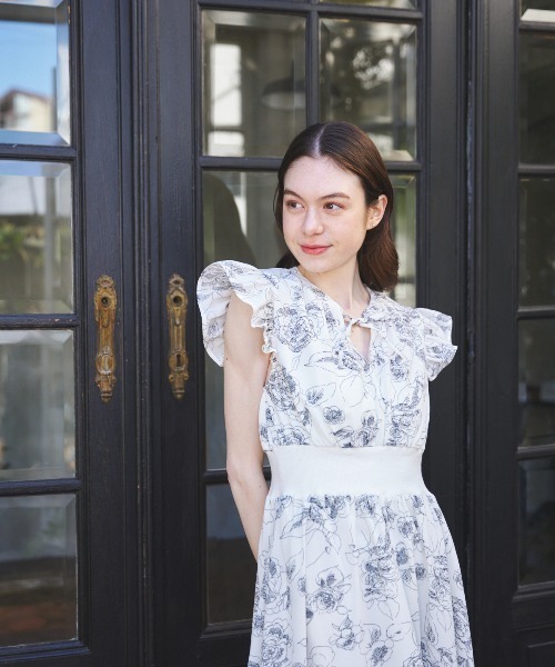 美品】Merlette ワンピース 花柄 桜 Merlette日本公式オンライン
