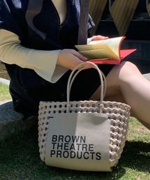 BROWNラベルバスケットバッグ
