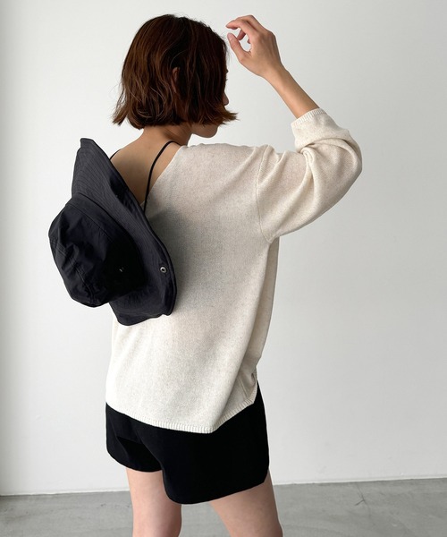 CANAL JEAN（キャナルジーン）の「El mar　サファリハット（ハット・レディース・ベージュ/ブラック・ONE SIZE）」の6枚目の写真