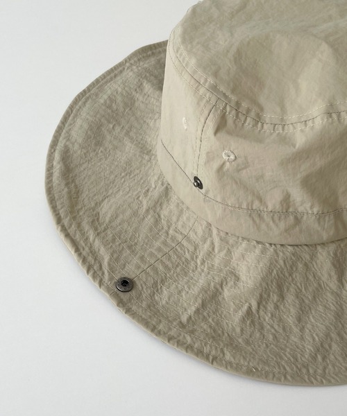 CANAL JEAN（キャナルジーン）の「El mar　サファリハット（ハット・レディース・ベージュ/ブラック・ONE SIZE）」の9枚目の写真