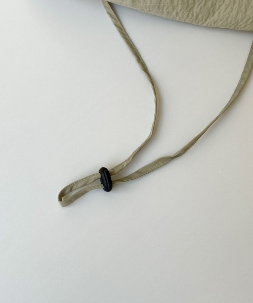 CANAL JEAN（キャナルジーン）の「El mar　サファリハット（ハット・レディース・ベージュ/ブラック・ONE SIZE）」の12枚目の写真