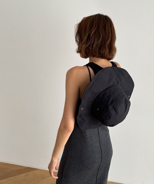 CANAL JEAN（キャナルジーン）の「El mar　サファリハット（ハット・レディース・ベージュ/ブラック・ONE SIZE）」の17枚目の写真