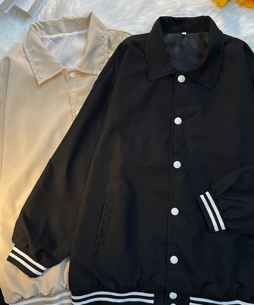 B.R.U(ブル)の「ポイントバイカラーブルゾン(ブルゾン・メンズ・ブラック/ベージュ・FREE)」の16枚目の写真