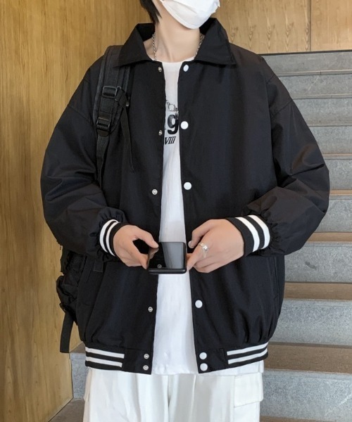 B.R.U(ブル)の「ポイントバイカラーブルゾン(ブルゾン・メンズ・ブラック/ベージュ・FREE)」の22枚目の写真