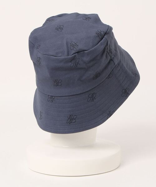 ANDGEEBEE（アンジービー）の「UNISEX 総柄ツイルバケハ（ハット・レディース・ブルー/チャコールグレー・FREE）」の15枚目の写真